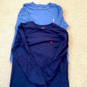 Kids two long sleeve tshirts Polo brand